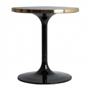 MASUTA DE CAFEA THAN REF. 27374, DIN MARMURA SINTETICA, METAL SI OTEL, STIL MODERN, VIC