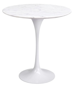 MASUTA DE CAFEA TULIP CARRARA MINI DIN MARMURA STIL MODERN B2