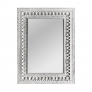 OGLINDA KANIN REF. 29972, DIN LEMN MASIV DE TEC SI STICLA, STIL CLASIC, VIC