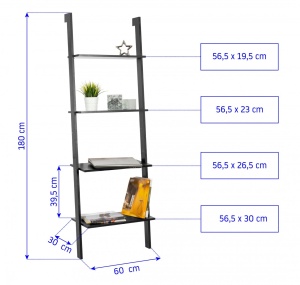 ORGANIZATOR SCARA ZQRACK-06 ALB TUI DIN METAL CALITATE SUPERIOARA - Img 5