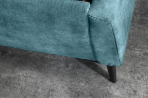 PAT BOUTIQUE 180X200CM, CATIFEA FINA, MICROFIBRA PETROL, MODEL DEOSEBIT - Img 6