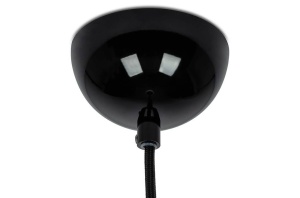 PENDUL BOY M FI25, NEGRU, DIN METAL SI STICLA, STIL MODERN, B2 - Img 5