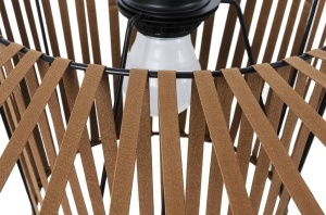 PENDUL CAPELLO FI 140, DIN METAL, COFFEE, STIL MODERN, B2 - Img 4
