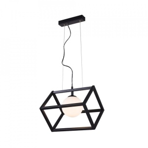 PENDUL CUBE 1027G1, DIN METAL SI STICLA, ALDEX