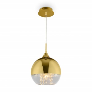 PENDUL FERMI P140-PL-110-1-G, DIN METAL SI STICLA, STIL MODERN, MAYTONI