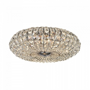 PLAFONIERA BROCHE DIA902-06-N, DIN METAL SI STICLA, STIL MODERN, MAYTONI