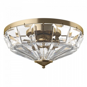 PLAFONIERA FACET MOD094CL-04G, DIN METAL SI STICLA, STIL MODERN, MAYTONI