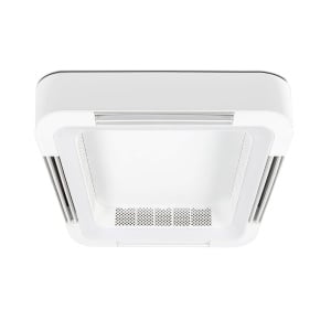 PLAFONIERA FANLIGHT, CONFECTIONATA DIN ABS SI ACRIL, STIL MODERN