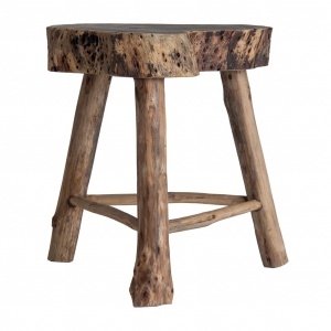SCAUN BEYNEU REF. 27669, CULOARE INCHISA, STIL RUSTIC, DIN LEMN TROPICAL, VIC