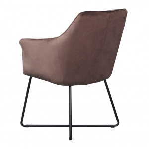 SCAUN CU BRATE SAMT CAPPUCCINO 38863 - DESIGN LOFT - Img 4