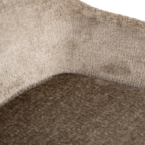 SCAUN DINING MARLON TAUPE CHENILLE 104, S4728, CONFECTIONAT DIN 100% POLIESTER SPUMA SI METAL, RICHMOND INTERIORS - Img 4