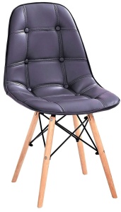 SCAUN DINING SAU OFFICE TESS NEGRU - DESIGN SCANDINAV