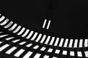 SCAUN DINING/TERASA BASKET, NEGRU, DIN POLIPROPILENA SI METAL, STIL MODERN - Img 7