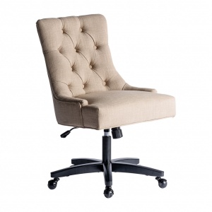 SCAUN SORA REF. 28109, CULOAREA NISIPULUI, STIL CLASIC, DIN LEMN MASIV DE PIN, PANZA SI SPUMA, VIC