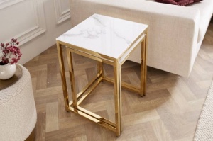 SET 2 MASUTE DE CAFEA, ELEGANCE 40M, DIN STICLA CU EFECT DE MARMURA, COD 42177 - Img 3