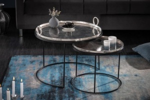 SET 2 MASUTE DE CAFEA, ELEMENTS, COD 40637, DIN METAL, DESIGN INDUSTRIAL