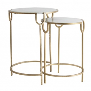 SET 2 MASUTE DE CAFEA TWENG REF. 26734, DIN METAL SI MARMURA, STIL MODERN, VIC