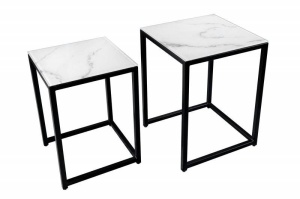 SET MASUTE DE CAFEA, ELEGANCE 40/35CM, DIN STICLA CU EFECT DE MARMURA, COD 42176 - Img 6