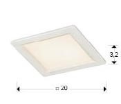 SPOT INCASTRABIL DOWNLIGHT LED 761293 - DESIGN MODERN - SCHULLER - Img 2