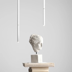 SPOT STICK L, 81,5 CM, ALB, DIN METAL, STIL MODERN - Img 4