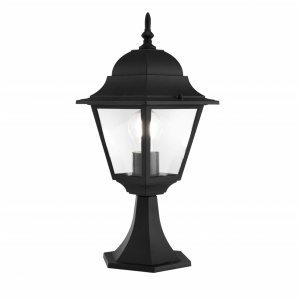 STALP EXTERIOR Abbey Road O004FL-01B, DIN ALUMINIU SI STICLA, STIL MODERN, MAYTONI