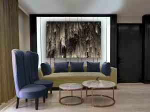 TABLOU DECORATIV AURORA BOREAL, 180x120 CM, DIN STICLA SECURIZATA, STIL MODERN