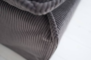 TABURET 100CM, TEXTIL FOARTE MOALE, GRI, MODEL DEOSEBIT, ARTIM GROUP SELECTION - Img 2