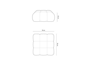 TABURET BELLIS, 94 CM, DIVERSE CULORI SI MATERIALE, DESIGN DEOSEBIT - Img 21