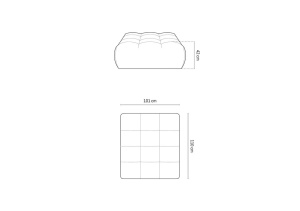 TABURET BLOOM, 101 CM, DIVERSE CULORI SI MATERIALE, DESIGN DEOSEBIT - Img 16