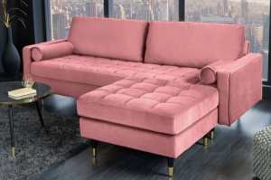 TABURET DEOSEBIT, DIN CATIFEA, ROZ, DESIGN MODERN, ARTIM GROUP SELECTION - Img 2