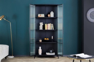 VITRINA/ORGANIZATOR, STIL INDUSTRIAL, DURA STEEL 180CM, DIN METAL SI STICLA, ARTIM GROUP SELECTION - Img 2