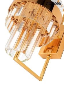 APLICA IMPERO GOLD, CONFECTIONATA DIN METAL SI CRISTAL, STIL MODERN - Img 3