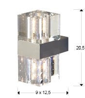 APLICA LED CUBIC 571034G9 - DESIGN MODERN - SCHULLER - Img 3