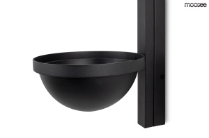 APLICA PLANT, NEAGRA, CONFECTIONATA DIN METAL SI STICLA, STIL MODERN - Img 3