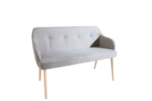 BANCUTA DIN LEMN NATURAL NATURAL/GRI DESCHIS SCANDINAVIA 37925 - DESIGN SCANDINAV - Img 6