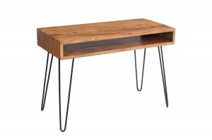 BIROU MANTIS 38459 DIN LEMN MASIV DESIGN VINTAGE - Img 5