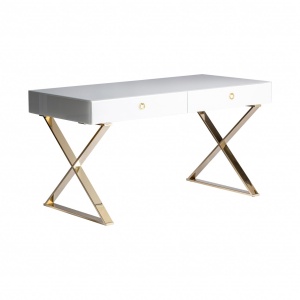BIROU SZANY REF. 28918, DIN METAL SI STICLA, STIL MODERN, VIC - Img 2