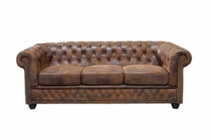 CANAPEA 3 LOCURI 205CM, CHESTERFIELD, DE CALITATE SUPERIOARA, ARTIM GROUP SELECTION - Img 6