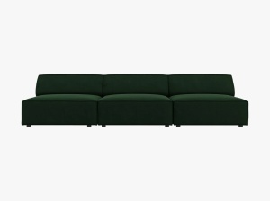 CANAPEA JODIE, 3 LOCURI, 240 CM, DIVERSE CULORI SI MATERIALE, DESIGN DEOSEBIT - Img 6