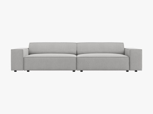 CANAPEA JODIE, 4 LOCURI, 244 CM, DIVERSE CULORI SI MATERIALE, DESIGN DEOSEBIT - Img 11