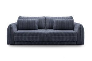 CANAPEA NOA GRI GRUPA IV, CONFECTIONATA DIN METAL, SPUMA POLIURETANICA SI TEXTIL, STIL MODERN
