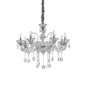 CANDELABRU COLOSSAL SP8, TRASPARENT, DESIGN CLASIC, IDEAL LUX
