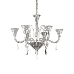 CANDELABRU DESIGN MODERN SANTA SP6 TRANSPARENT