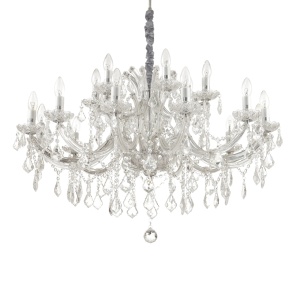 CANDELABRU NAPOLEON SP18, CROM, DIN STICLA, STIL CLASIC