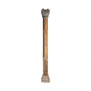 COLOANA REF. 28614, DIN LEMN MASIV DE TEC, STIL CLASIC, VIC