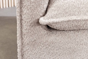 COLTAR DREAPTA, MATERIAL BOUCLE 255CM, CULOARE BEJ, DESIGN MODERN, ARTIM SELECT GROUP - Img 4