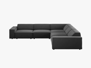 COLTAR JODIE, 6 LOCURI, 287 CM, DIVERSE CULORI SI MATERIALE, DESIGN DEOSEBIT - Img 2