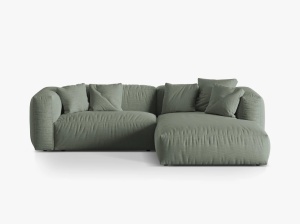 COLTAR MARTINA DREAPTA, 2 LOCURI, 280 CM, DIVERSE CULORI SI MATERIALE, DESIGN DEOSEBIT - Img 5