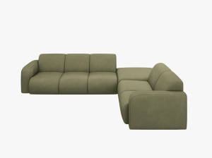 COLTAR MOLINO, DREAPTA, 6 LOCURI, 315 CM, DIVERSE CULORI SI MATERIALE, DESIGN DEOSEBIT - Img 6