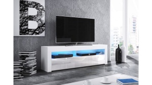 COMODA CU LED SI TELECOMANDA ALBA MEX - DESIGN MODERN